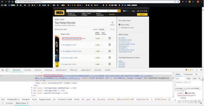 豆瓣已玩烂，来爬点有逼格的 ——IMDB 电影提升你的品位