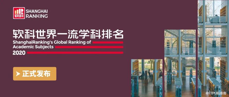 权威发布：2020软科世界一流学科排名