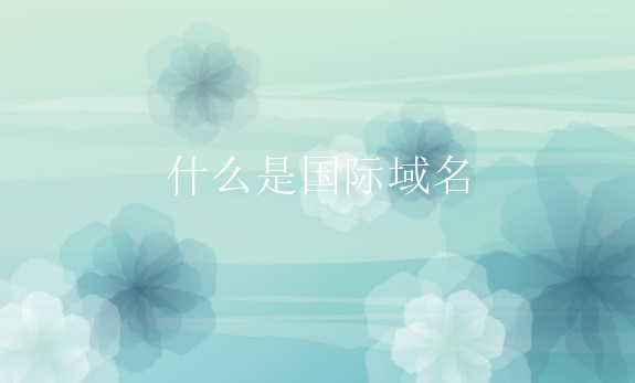 什么是国际域名？国际域名怎么样？