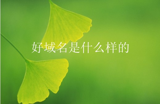 好域名是什么样的？如何注册好域名？