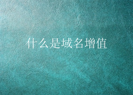 什么是域名增值？新手域名要怎么进行增值？