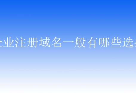 .net 适用于从事Internet相关的网络服务的机构或公司