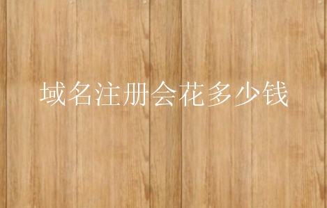 域名注册会花多少钱？新手注册需要哪些费用？
