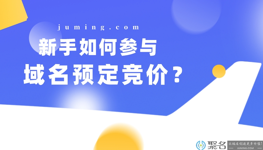 2020新手该如何参与域名预定竞价?