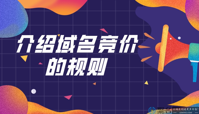 介绍域名竞价的规则
