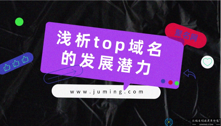 浅析top域名的发展潜力