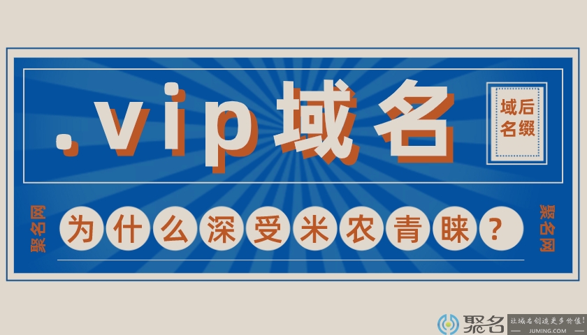 为什么.vip域名受米农青睐?答案都在这里!