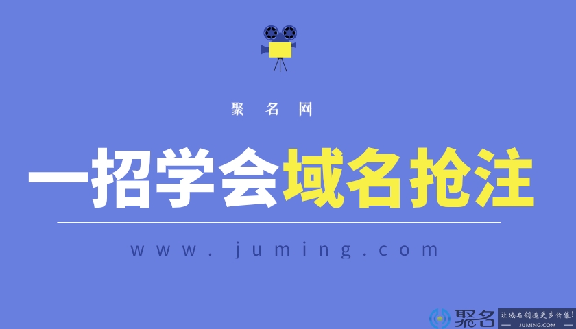 一招学会域名抢注