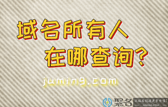 域名所有人在哪查询?小聚教你快速联系域名所有人