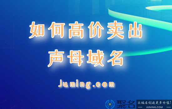 小白怎么将声母域名怎么高价卖出?