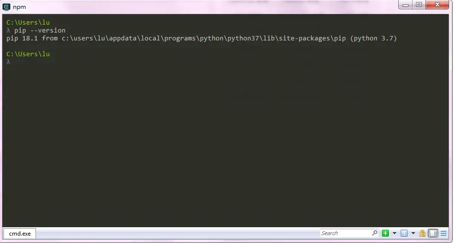 python之pip的使用